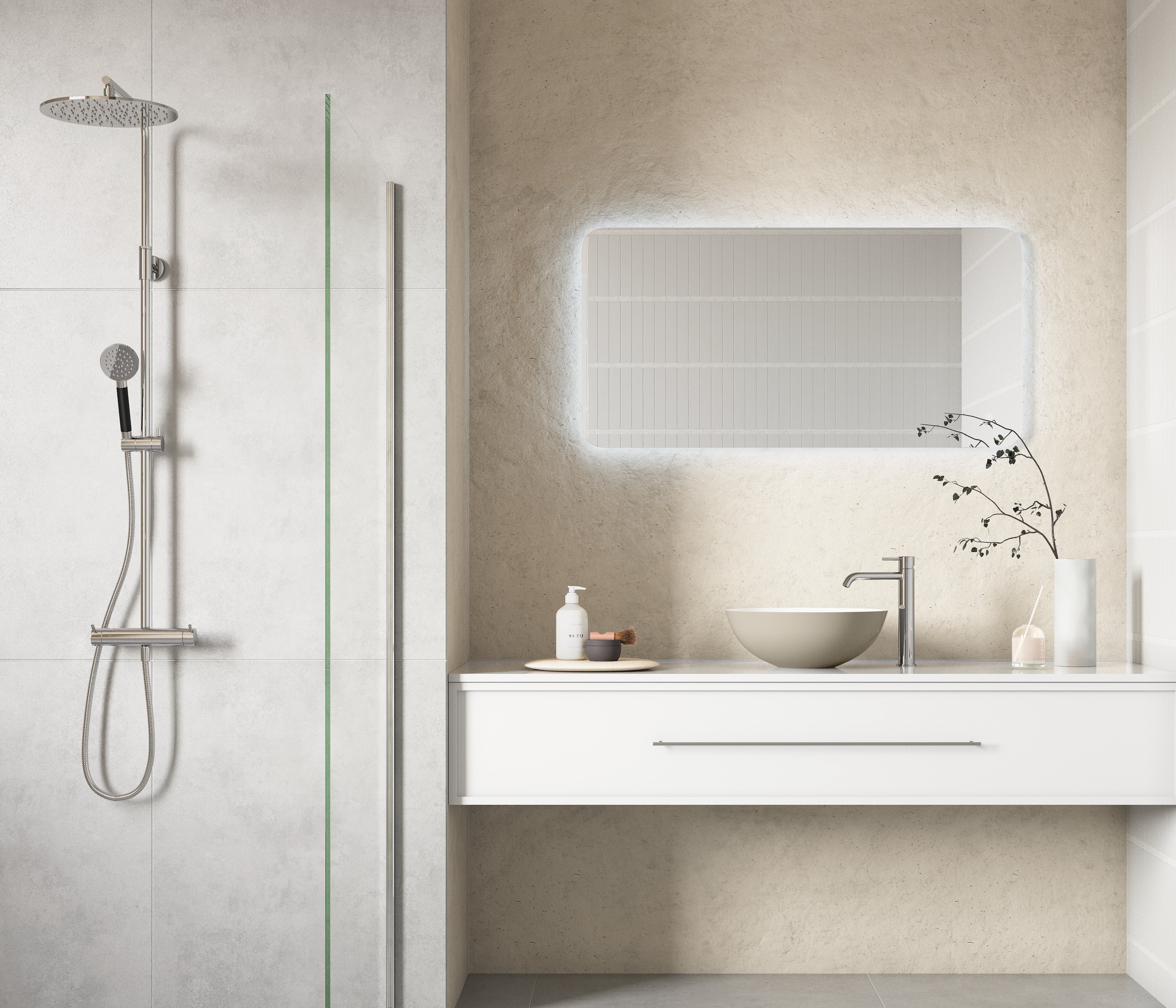 MORA CAVA I, mirror - Mixers for kitchens and bathrooms
